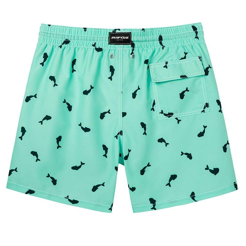 QUICK DRY Mens Beach Shorts Mesh Lining
