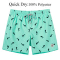 QUICK DRY Mens Beach Shorts Mesh Lining