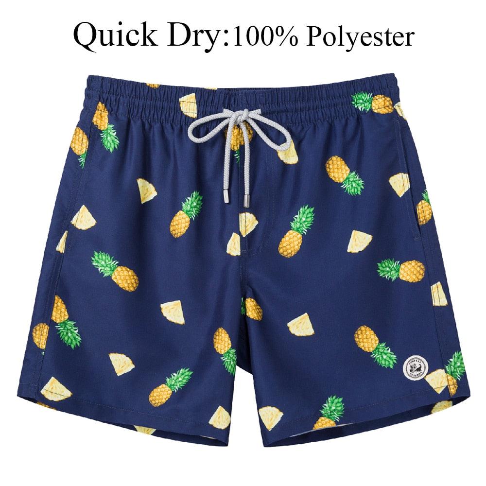 QUICK DRY Mens Beach Shorts Mesh Lining
