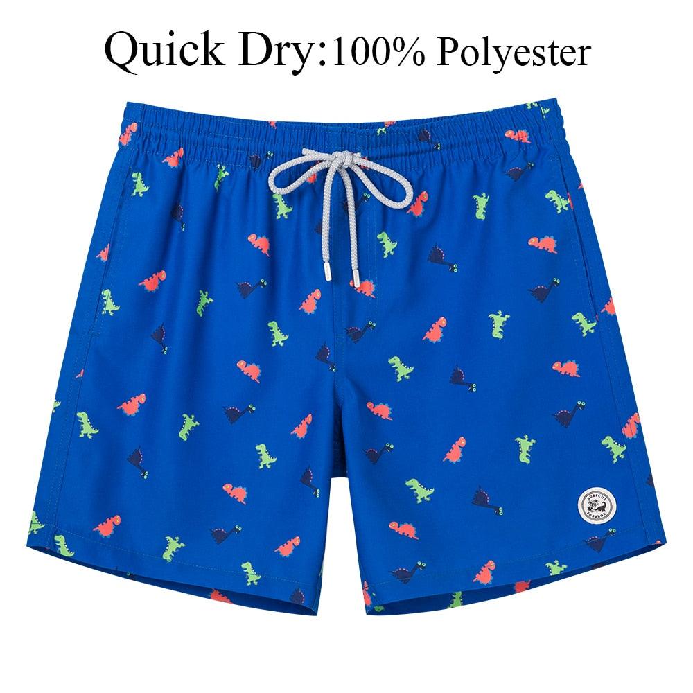 QUICK DRY Mens Beach Shorts Mesh Lining
